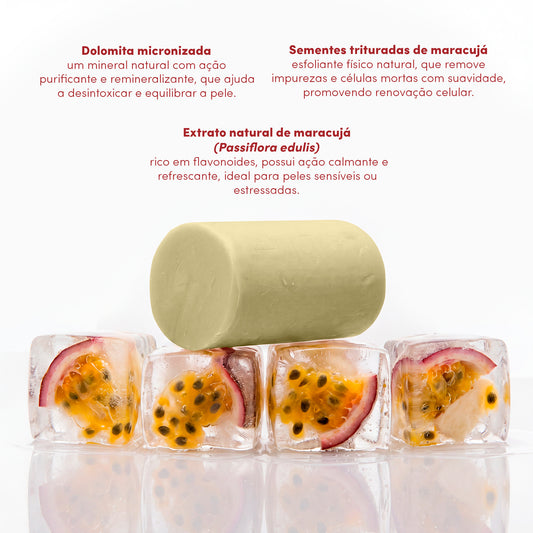 Benefícios do Sabonete Esfoliante Maracujá com sementes da fruta