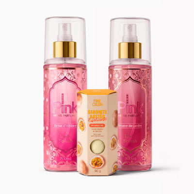 KIT - 2 Body Splashs e 1 Esfoliante