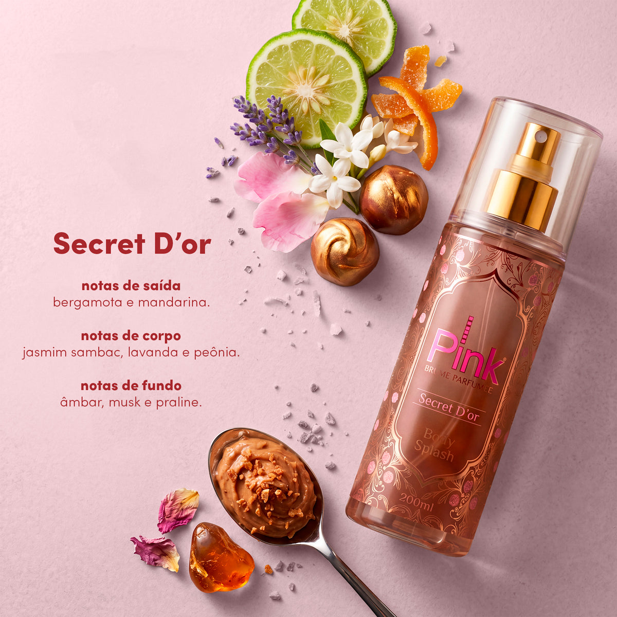 Body Splash - Secret D'or